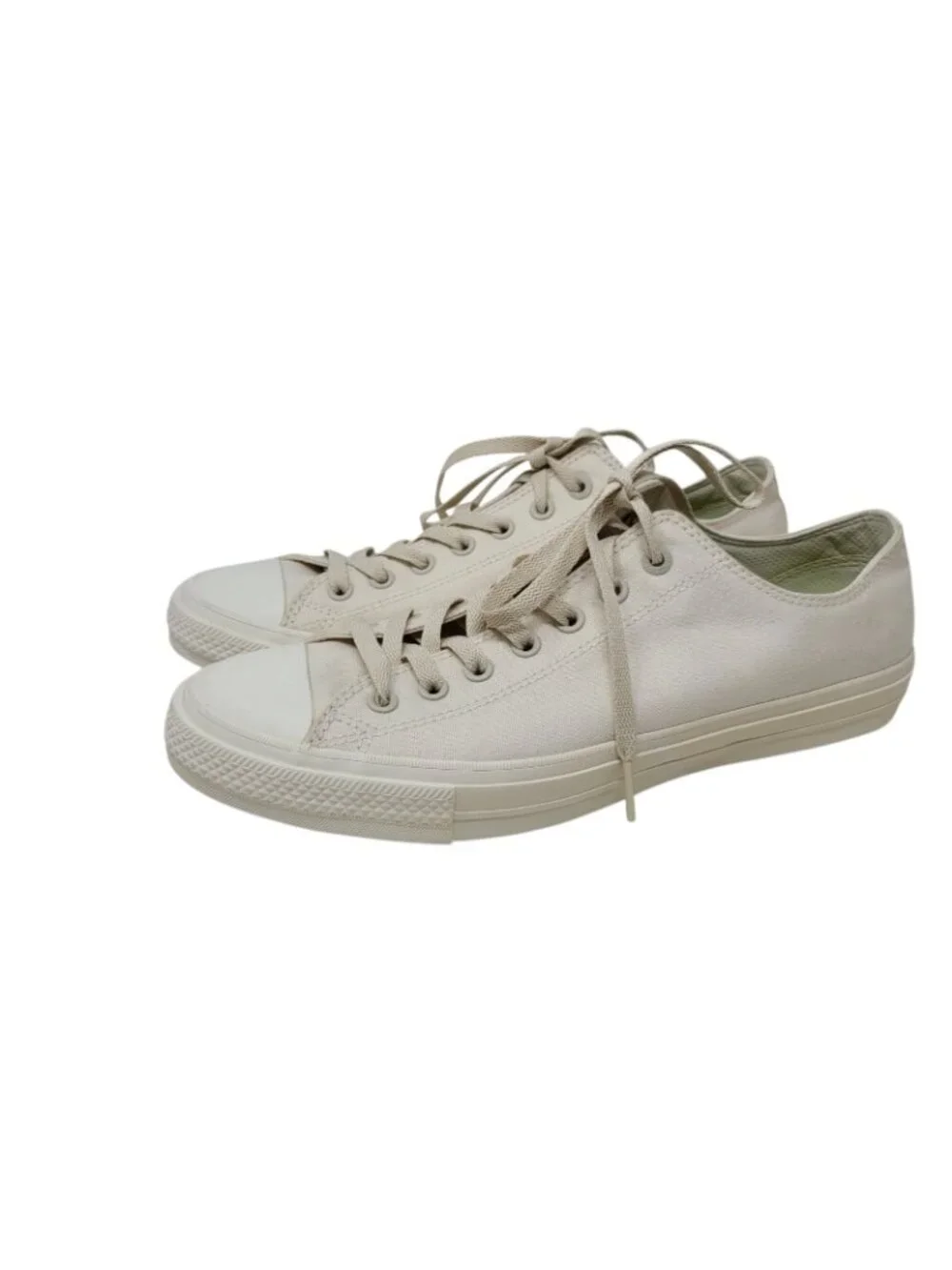 NEW Converse Chuck Taylor II Lunarlon Men Low Top Tan Sneakers Size 11 US cream - Picture 6 of 12